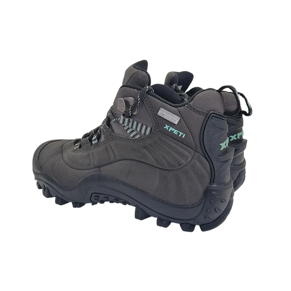 XPETI Thermator 6‎ Boots Women's Sz 8.5 High-Top Waterproof Outdoor Hiking Black